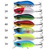 Isca Artificial Peixe Mandarim Besta Exótica 5Cm/8G Afundamento Lento Longo Alcance Isca Falsa Evil Stick Isca Falsa Isca Submersível