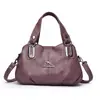 Bolso de hombro cruzado para mujer de piel sintética, moda transfronteriza versátil de alta gama para mamá, bolso cruzado de gran capacidad para mujeres de mediana edad