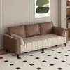 Sofá com teclas de piano em tecido tecnológico novo, adequado para apartamentos de aluguel, espaços pequenos, lojas de roupas e apartamentos; sofá resistente a arranhões de gato, sem necessidade de lavagem