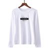 2582 # Camiseta de Manga Larga para Mujer Algodón Puro (Foto Real Tomada) (95 Algodón 5 Spandex) (Nuevo Tamaño XXL)