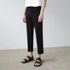 Pantalones de Verano hasta el Tobillo Pantalones Ajustados para Hombre Pantalones de Pierna Pequeña Pantalones de Moda Estilo Coreano para Hombre Pantalones Casuales con Caída Pantalones de Nueve Longitudes