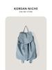 Mochila de Nylon de Alta Qualidade Estilo Coreano Nicho Estilo Ins Nova de Verão 2024 Mochila Pequena Versátil para Mulheres Roupas de Trabalho Viagem