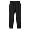 Pantalones Casuales Finos de Verano para Hombre, Pantalones Jogger Transpirables, Pantalones Largos para Hombre, Pantalones Jogger de Punto para Hombre