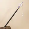 Pasador de Pelo Antiguo Hebilla de Paz Borla Pasador de Pasos Oscilantes Nuevo Estilo Chino Accesorios Hanfu Pasador Diario para Sujetar el Cabello Cheongsam para Mujeres