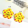 Pendientes y Accesorios para el Cabello de Lunares de Colores Retro Coreanos con Cara Sonriente y Flores Estilo Ins Llavero de Flores Accesorios de Joyería