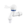 Torneira de plástico com quatro torneiras de abertura rápida, esfregão de piscina, bico único de água fria, material ABS, fabricantes de louças sanitárias por atacado