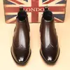 Nuevas Botas Martin Versátiles para Hombre, Botas de Cuero de Negocios, Zapatos de Cuero Casual de Caña Alta, Botines Cortos Retro Británicos de Gama Alta