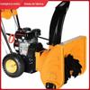 Varredor de Neve Manual Portátil Operação Conveniente Varredor de Neve Multifuncional Bom Desempenho Varredor de Neve Manual