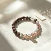 Novo Pulseira de Madeira Flores Prósperas Original Novo Estilo Chinês Pulseira de Madeira Retrô Suave Sonhadora Pulseira para Melhor Amigo Cool Retrô Atacado