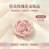 Flor de Rosa Artificial de Tela Estilo Coreano Adornos Flores de Rosa DIY Accesorios para Ropa Cabello Bolsas