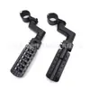 Pedales de Aleación de Aluminio Modificados para Motocicleta de 32 mm, Reposapiés Antideslizantes y Anticaída, Soportes Cortos, Venta al por Mayor por Fabricante