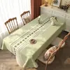 Toalha de Mesa Estilo Étnico, Impermeável, à Prova de Óleo, Não Precisa Lavar, Resistente ao Calor, Luxo Leve, Sensação de Alta Qualidade, Toalha de Mesa Retangular Boêmia