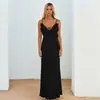 Vestido Novo Estilo Europeu e Americano 2026 Tomara-que-caia com Lantejoulas Brilhantes e Laço, Vestido Slim de Corte A para Mulheres, Vestuário de Festa da Moda
