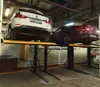 Elevador de estacionamiento de doble capa de dos columnas plataforma de estacionamiento tridimensional para garaje de estacionamiento dos plazas de estacionamiento estacionamiento para el hogar de dos capas