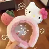 Diadema Divertida Colección Mariposa Kt para Mujer Cuerda para el Cabello Linda de Dibujos Animados Pasador Estilo Princesa Nueva Diadema 2025