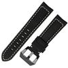 Para Samsung Watch 4 Watch 3 Huawei GT3 Correa de piel de vaca esmerilada Jiaming Venu Correa de cuero de caballo loco