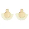 Aretes de Estilo Étnico Aretes Largos Exagerados con Borla Roja Accesorios para Mujeres para Show de Cheongsam, Baile Cuadrado