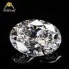 Cultivo con forma de huevo Diamante IGI GIA ventas directas de fábrica Diamante cultivado en laboratorio piedra desnuda al por mayor claridad VVS
