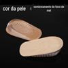 Palmilhas Completas para Aumento de Altura para Homens e Mulheres, Meias Transparentes Invisíveis Forradas com Lã, Meias-Palmilhas para Aumento de Altura, Almofadas de Silicone para Sapatos, Antiderrapantes, Resistentes ao Desgaste, Confortáveis, Aumentadoras de Altura