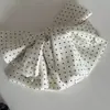 Presilha de Rabo de Cavalo Plissada com Bolinhas Estilo Francês, Presilha Banana para Mulheres, Grampo para Penteados Presos, Presilha de Garra para Rabo de Cavalo Alto, Acessório de Cabelo Versátil