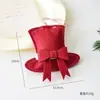 Decorações de Natal Transfronteiriças, Pacotes de Presentes de Natal, Decorações de Chapéu de Natal, Enfeites para Árvore de Natal, Montagem de Cenário