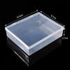 Directo de fábrica DIY hecho a mano caja de clasificación caja de almacenamiento caja cuadrada multitala separada accesorios con cuentas al por mayor