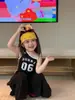 2026 Ropa Nueva de Verano para Niños Estilo Coreano Ropa para Niños Chaleco de Tirantes con Estampado de Letras de Moda para Niñas Chaleco de Verano para Niños