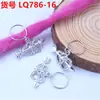 Peluca Accesorios de Rastas Anillo para el Cabello Goma para el Cabello Pinza para el Cabello Trenzada Adorno para el Cabello de Aleación Hueca con Pedrería Hebilla para el Cabello Colgante Resorte Pequeño Accesorio