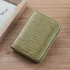 Bolsa para Tarjetas Nuevo Estilo Simple y a la Moda Bolsa para Tarjetas Organ para Mujer con Cremallera Estuche para Tarjetas para Hombre y Mujer Bolsa para Identificación de Conducir Billetera para Tarjetas de Crédito