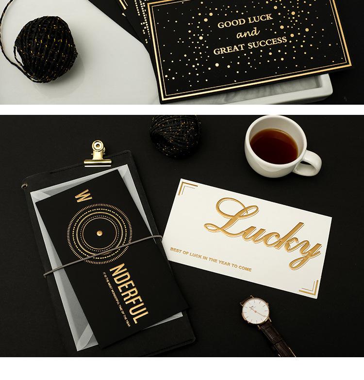 黑白压印烫金贺卡_07