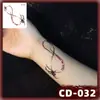 Nuevas Pegatinas de Tatuaje de Boca Grande de Halloween Transfronterizas Terror Thriller Araña Pegatinas Impermeables DIY Pegatinas de Tatuaje para la Cara