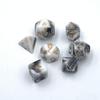 Suministro Directo de Fábrica Dados Mini de 10 mm de Múltiples Caras para Juegos de Mesa Dnd Dados de Plástico Luminosos Bicolores de Múltiples Caras Set Colorido