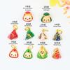 Colgante Zongzi pequeño del Festival del Bote del Dragón con aceite que gotea, hecho a mano, cuerda colorida, Zongzi, pulsera, collar, colgante, accesorios, material