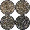 Venta al por mayor Cristal Blanco Natural Aleatorio Grava de Partículas Pequeñas Hogar Oficina Maceta Piedra Decorativa Polvo Desmagnetizador Grava de Cristal