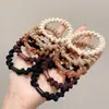 Nova Borracha de Cabelo para Rabo de Cavalo Alto Elástico Alto Faixa Grossa para Cabeça Estilo Preguiçoso Sem Costura Acessório de Cabelo Headwear Acessórios de Cabelo Coreanos