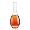 Botella de Licor de Vidrio Blanco Cristal Transfronteriza 500ml Botella de Licor con Forma de Gota de Agua Botella de Licor Transparente de Vidrio Espeso de Alta Gama