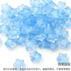 Cuentas de Vidrio Chapadas con Forma de Estrella de Cinco Puntas para Pulsera Hecha a Mano DIY, Cuentas de Vidrio para Pulsera, Accesorios para Collar, Dispersión de Estrellas