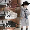 Zapatillas versátiles de suela blanda para niños, antideslizantes, nuevas zapatillas deportivas infantiles primavera y otoño 2026, zapatos casuales para niñas, zapatos de bebé