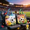 Bolsa de Lienzo para el Mundial 2026, Bolsa de Regalo Conmemorativa para Estados Unidos, Canadá y México, Se Puede Imprimir con Logo, Material de Oficina para Estudiantes, Bolsa de Tela para Juguetes