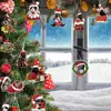 24 Peças Decorações de Árvore de Natal Gato Preto Gato de Madeira Presentes para Amantes de Gatos Mulheres Homens Enfeite de Carro de Natal