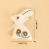 Esponja Linda Coreana Hongo Estéreo Coreano Otoño e Invierno Versátil Dulce DIY Conejito Dibujos Animados Accesorios Accesorios Broche