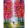 Ventas Directas de Fábrica Pintura de Diamantes 5D Diamante Completo Serie de Pintura al Óleo Cielo Estrellado Bordado de Diamantes DIY Diamante Redondo Punto de Cruz Pegamento de Diamante Hecho a Mano