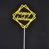 Árvore da Fortuna Decoração de Bolo de Aniversário Cartão Contando Dinheiro Mão com Cãibra Assar Bolo Dourado Riqueza Vestir