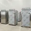 Carrinho de banho-maria automático completo para pães recheados de arroz, tipo carrinho, porta dupla, carro duplo, banho-maria para pão cozido no vapor de batata doce, caixa de fermentação grande