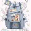 Mercancía de Anime de Zootopia: Mochila Escolar Primaria Judy y Nick Zorro, Unisex, Casual, Gran Capacidad, Bolso de Doble Hombro