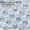 10mm Corte Nido de Pájaro Cuadrado Reductor de Grasa Punta de Uña Manicura Forma Especial Diamante Super Brillante Diamante Grande Cuadrado Reductor de Grasa Manicura Joyería Uña Portátil Al por Mayor