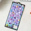 Desenho Animado Estilo Japonês 3D Vazado em Relevo Adesivos de Decoração para Diário Infantil DIY Adesivos para Decoração de Copo d'Água Capa de Celular