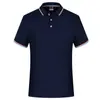 Camisa polo de solapa de algodón y seda camiseta ropa de trabajo logo impreso personalizado manga corta camisa de publicidad cultural camiseta ropa de trabajo