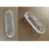 Accesorios Decorativos para Lámparas de Cristal Piezas de Vidrio para Lámparas Piezas Decorativas de Vidrio con Forma de Hoja Piezas de Repuesto de Vidrio Transparente Esmerilado