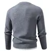 Nueva colección Otoño/Invierno 2026: Suéter de punto casual de dos piezas con look europeo y americano para hombre, suéter ajustado para hombres jóvenes, perfecto como capa interior